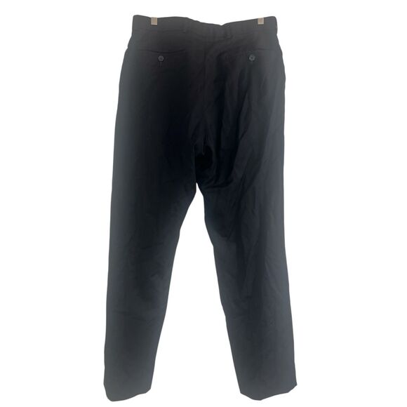 ✨Neiman Marcus Wool Black Dress Sz 35 Pants✨ - Picture 3 of 6